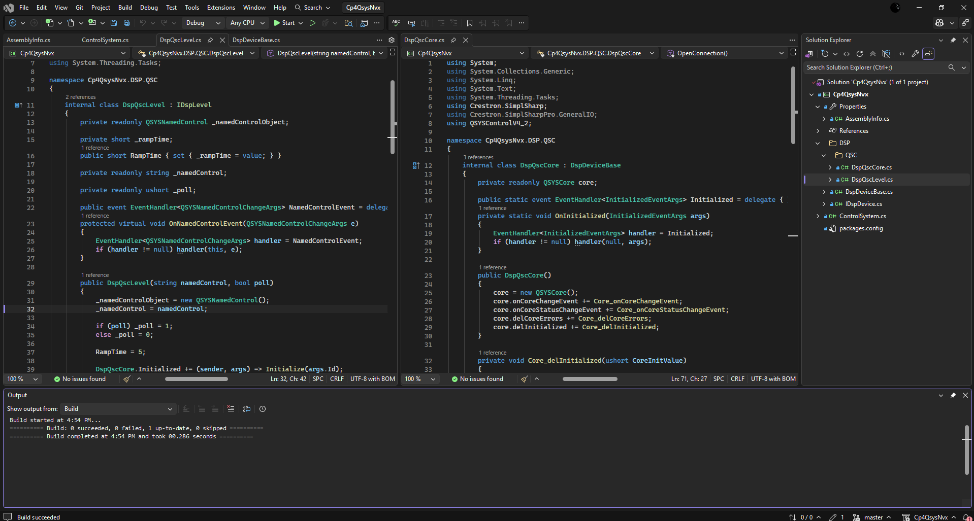 Crestron C# control-system source code
